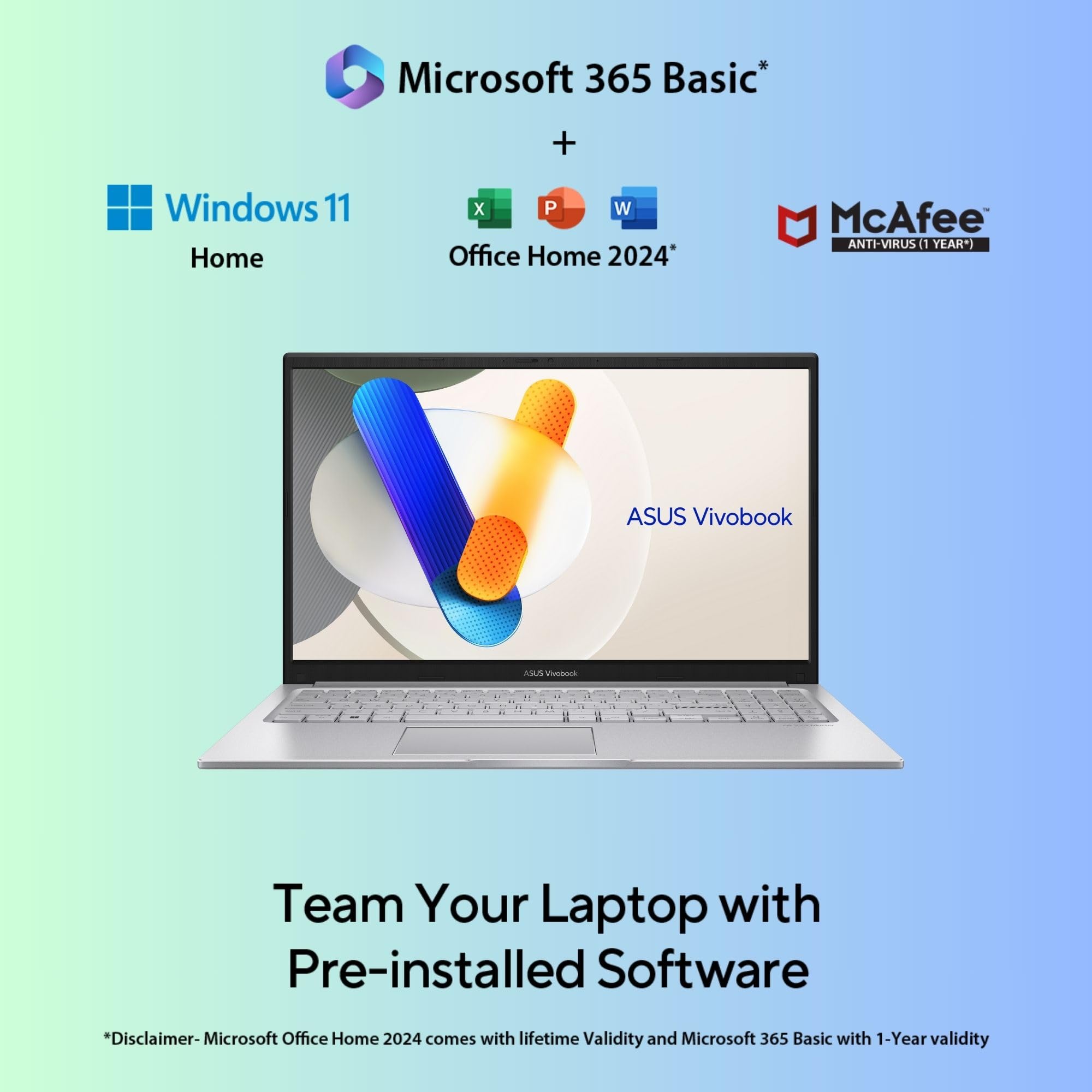 ASUS Vivobook 15 (2025), 13th Gen,Intel Core i3-1315U, 8GB RAM